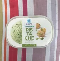 İçindeki şeker miktarı Pistache - Crème glacée