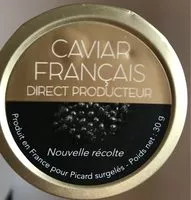 Suhkru kogus sees Caviar Français