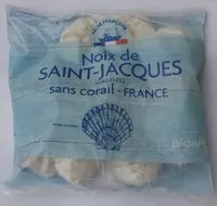 Cantidad de azúcar en Noix de Saint-Jacques sans corail (France)