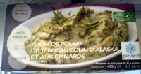 Cantidad de azúcar en Purée de pomme de terre au colin d'Alaska et aux épinards