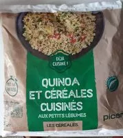 Jumlah gula yang masuk Quinoa et céréales cuisinées