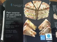 Amount of sugar in Pain surprise au pain polaire