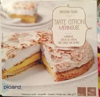 Suhkru kogus sees Tarte citron meringuée