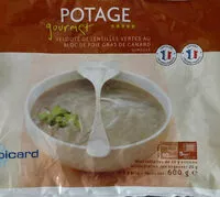 Zuckermenge drin Potage gourmet