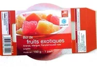 Frozen mixed tropical fruits