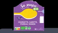 Zuckermenge drin So Soupe - Courgette, carotte, poireau, oignon