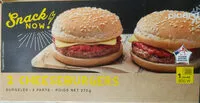 入っている砂糖の量 2 cheeseburgers surgelés