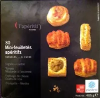 Mini feuilletes aperitifs surgeles