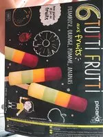Jumlah gula yang masuk Tutti frutti