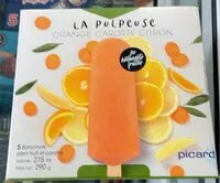Suhkru kogus sees La pulpeuse, orange carotte citron
