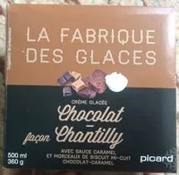 Quantité de sucre dans Glace chocolat façon chantilly