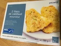 入っている砂糖の量 Filets de cabillaud meunière