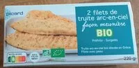 Количество сахара в 2 Filets de truite arc-en-ciel façon meunière
