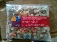 Zuckermenge drin Brunoise à la méridionale