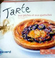 Tarte aux peches et aux quetsches