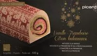 Quantité de sucre dans Bûche Pâtissière Vanille - Framboise et Citron kalamansi
