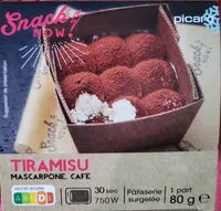 入っている砂糖の量 Tiramisu