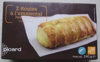 Suhkru kogus sees 2 Roulés l'emmental Pâte pur beurre