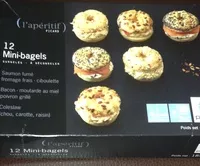 Mini bagels surgeles