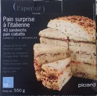 Cantidad de azúcar en Pain surprise à l'italienne