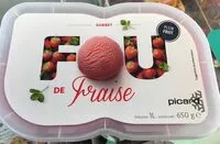 चीनी की मात्रा Sorbet de fraise