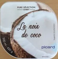 İçindeki şeker miktarı La noix de coco