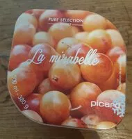 Quantité de sucre dans La mirabelle
