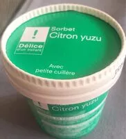Jumlah gula yang masuk Sorbet Citron🍋 yuzu