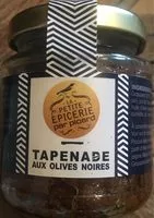 Sokerin määrä sisällä Tapenade aux olives noires