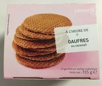 Gaufres fourrees au caramel