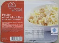 Amount of sugar in Poulet et mini-Farfalles, Sauce aux 3 Fromages