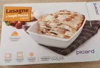 Sokerin määrä sisällä Lasagne aux cèpes