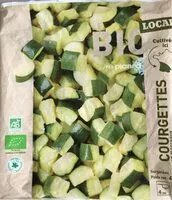 Amount of sugar in Courgettes bio