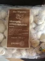 Cantidad de azúcar en Marrons entiers épluchés