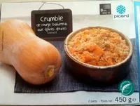 Zuckermenge drin Crumble de courge butternut aux épices douces