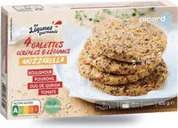 含糖量 Galettes céréales 8-légumes mozzarella