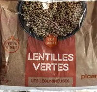 Количество сахара в Lentilles vertes