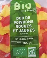 İçindeki şeker miktarı Duo de poivrons rouges et jaunes