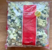 Zuckermenge drin Courgettes en cubes