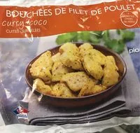 Amount of sugar in Bouchées de filet de poulet curry-coco
