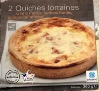 Quiches with bacon