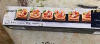 Cantidad de azúcar en 8 bouchees homard