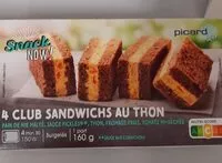 Jumlah gula yang masuk 4 club sandwichs au thon