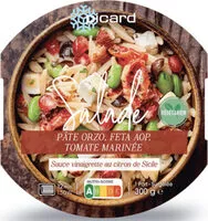 Cantidad de azúcar en Salade de pâtes Orzo, Feta AOP, Tomate marinée