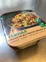 Sokerin määrä sisällä Taboule Menthe Grenade Amande