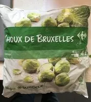Quantité de sucre dans Choux de Bruxelles