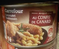 Amount of sugar in Cassoulet toulousain
