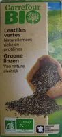 Количество сахара в Lentilles vertes Bio
