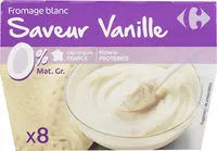Quantité de sucre dans Fromage blanc Saveur Vanille