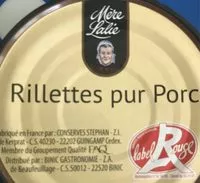 含糖量 Rillettes pur porc
